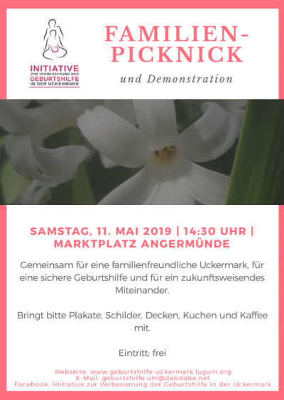 Einladung zum Familien-Picknick (Demo)