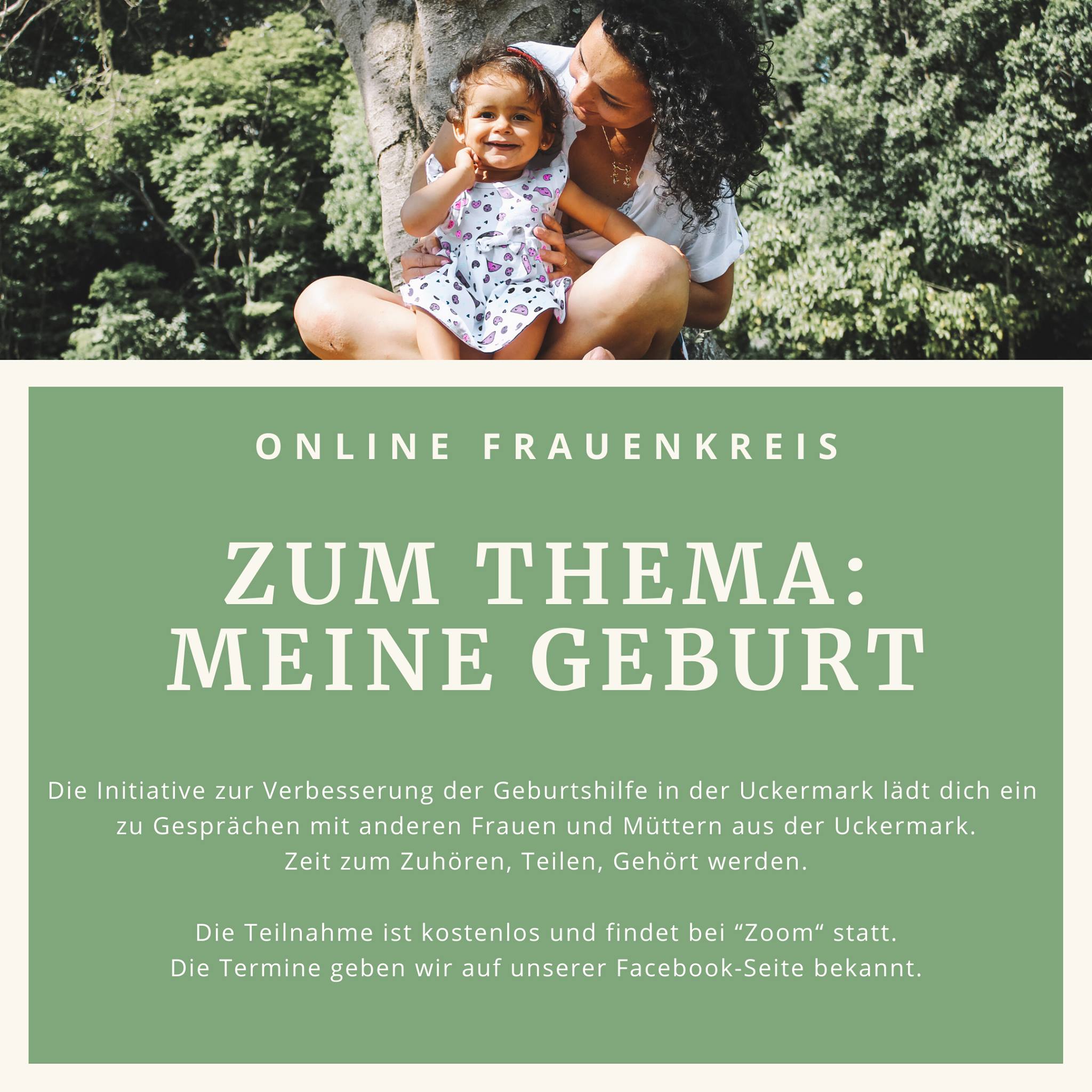 Online-Frauenkreis „Meine Geburt“ am 29.05.2020